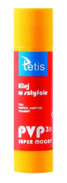 Klej w sztyfcie 35g PVP p12. TETIS - Papiernicze i szkolne