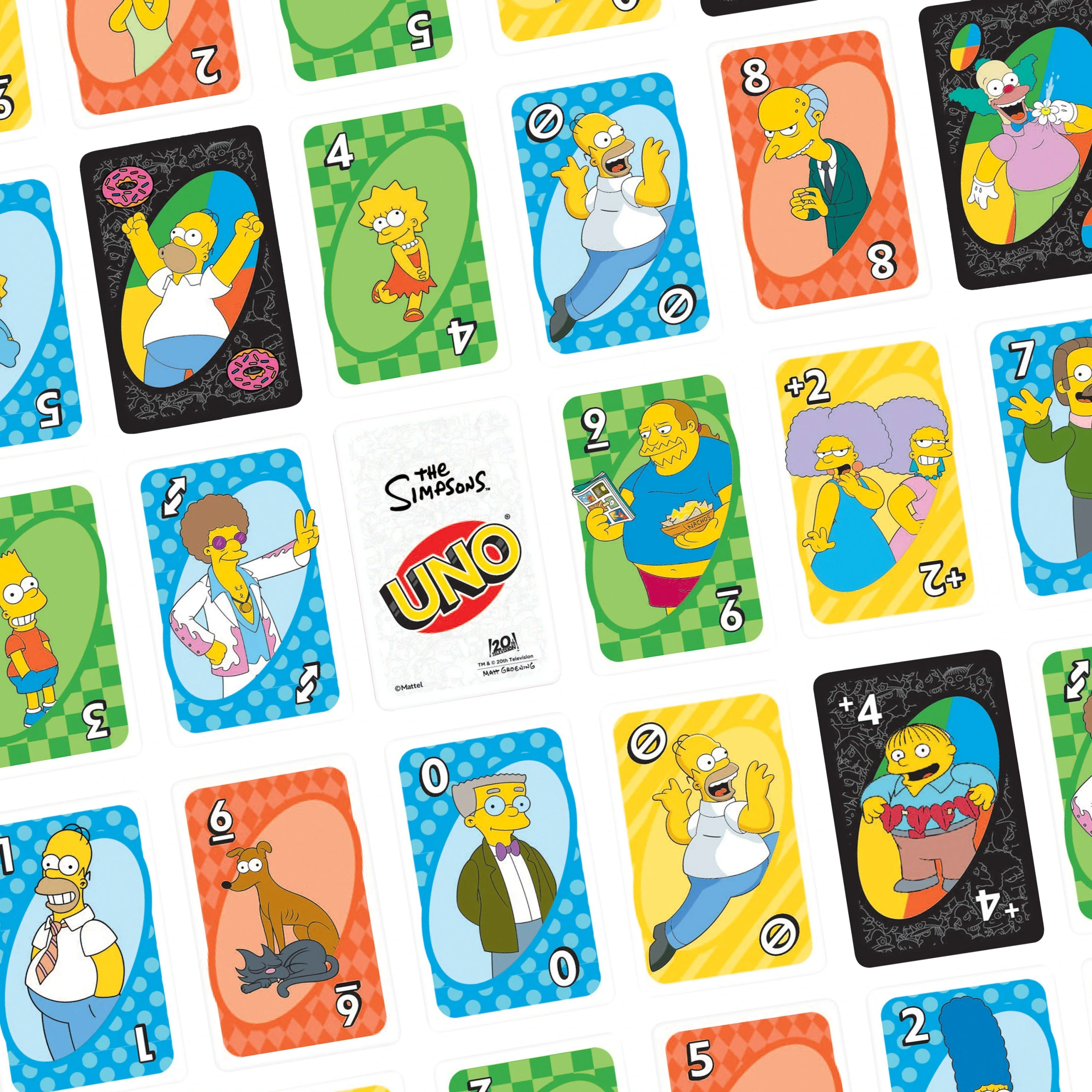 UNO Simpsonowie Gra karciana Mattel Games - Gry