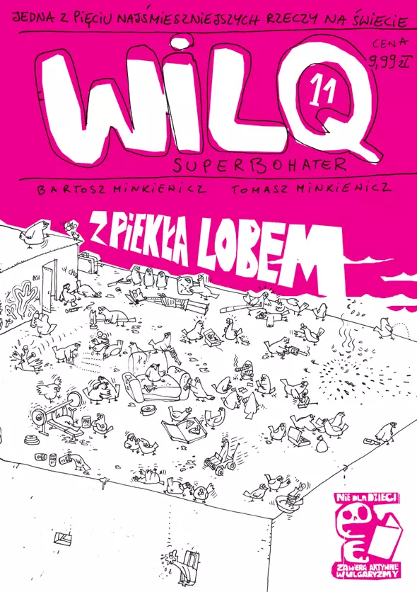 Z piekła lobem. Wilq Superbohater. Tom 11 - Książki