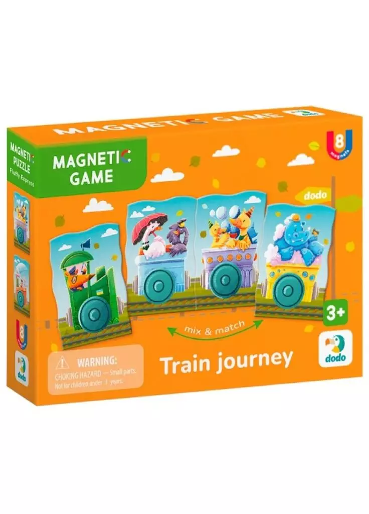Gra magnetyczna Podróż pociągiem - Papiernicze i szkolne