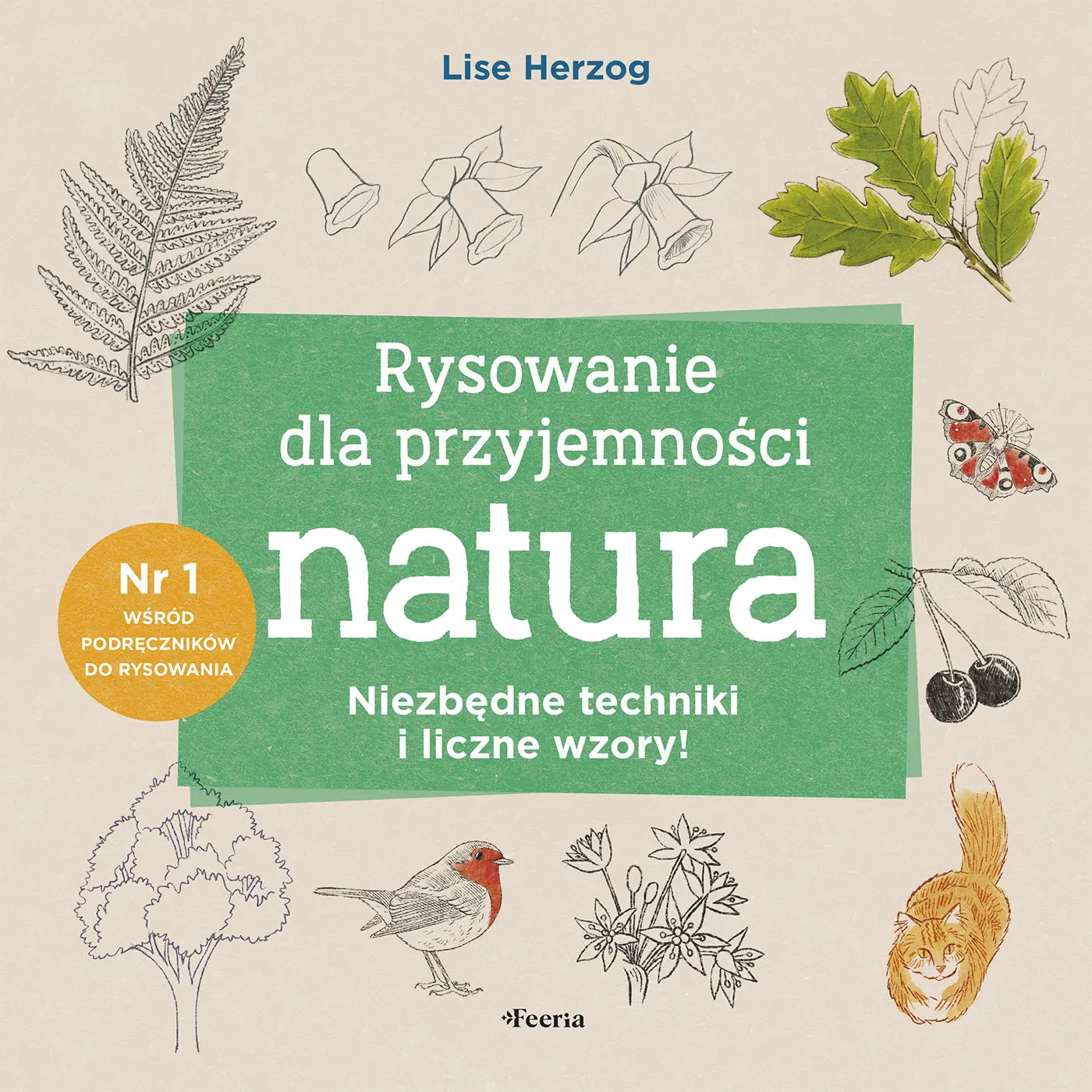 Rysowanie dla przyjemności. Natura - Książki