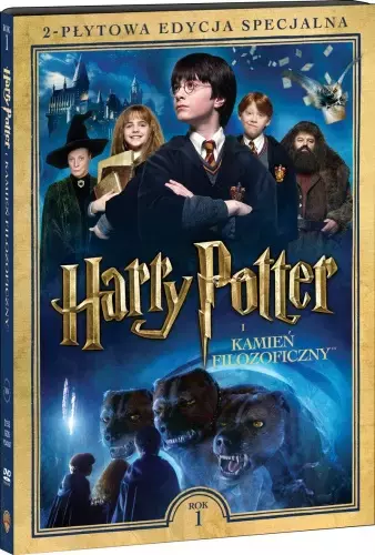 Harry Potter i kamień filozoficzny, 2 DVD - Filmy