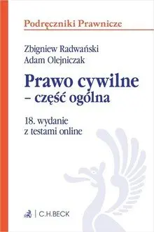 Prawo cywilne - część ogólna z testami online - Książki