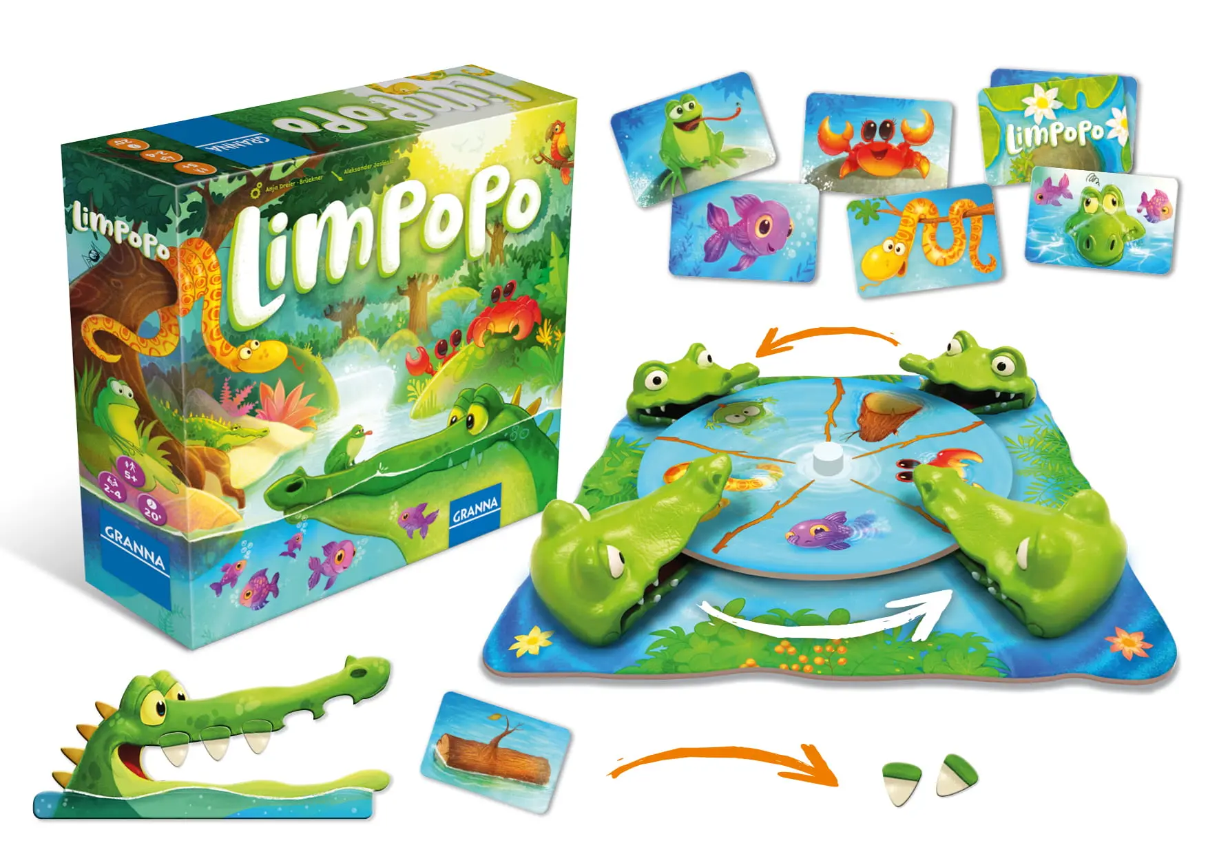 Limpopo Gra planszowa Granna - Gry
