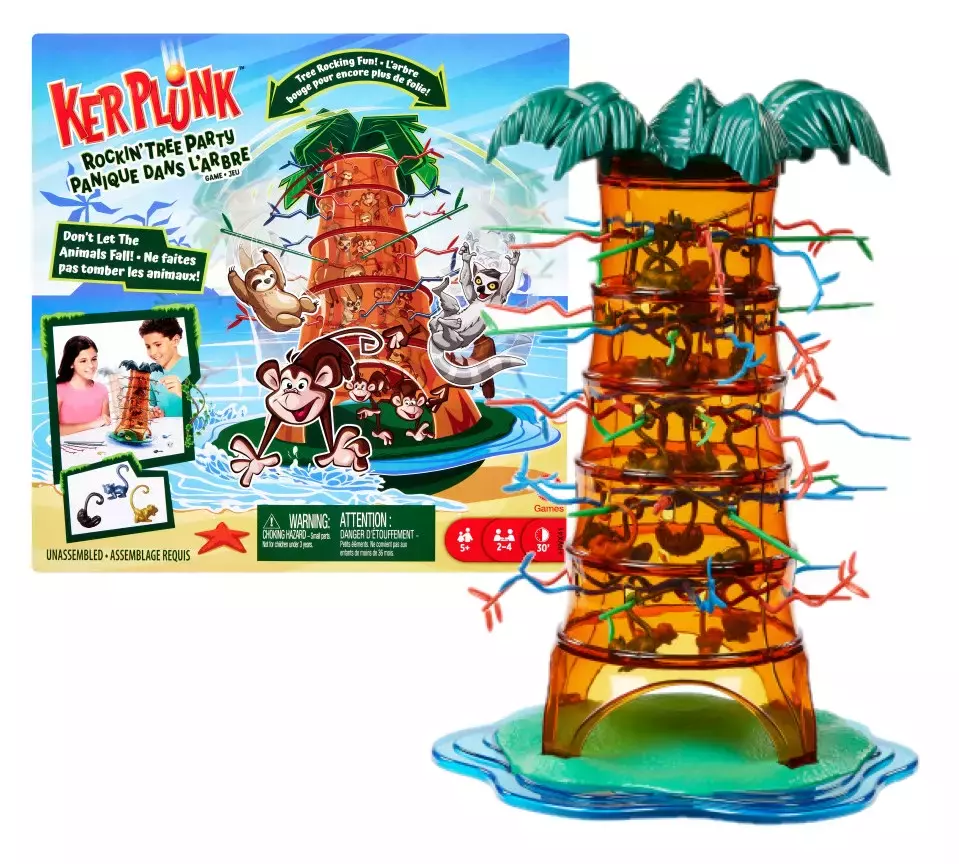 HTW65. Spadające małpki Zabawa na drzewie - Gry