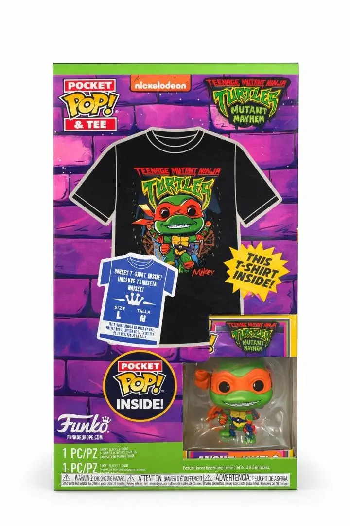 Funko T-shirt Ninja Turtles M + figurka - Mama i dziecko