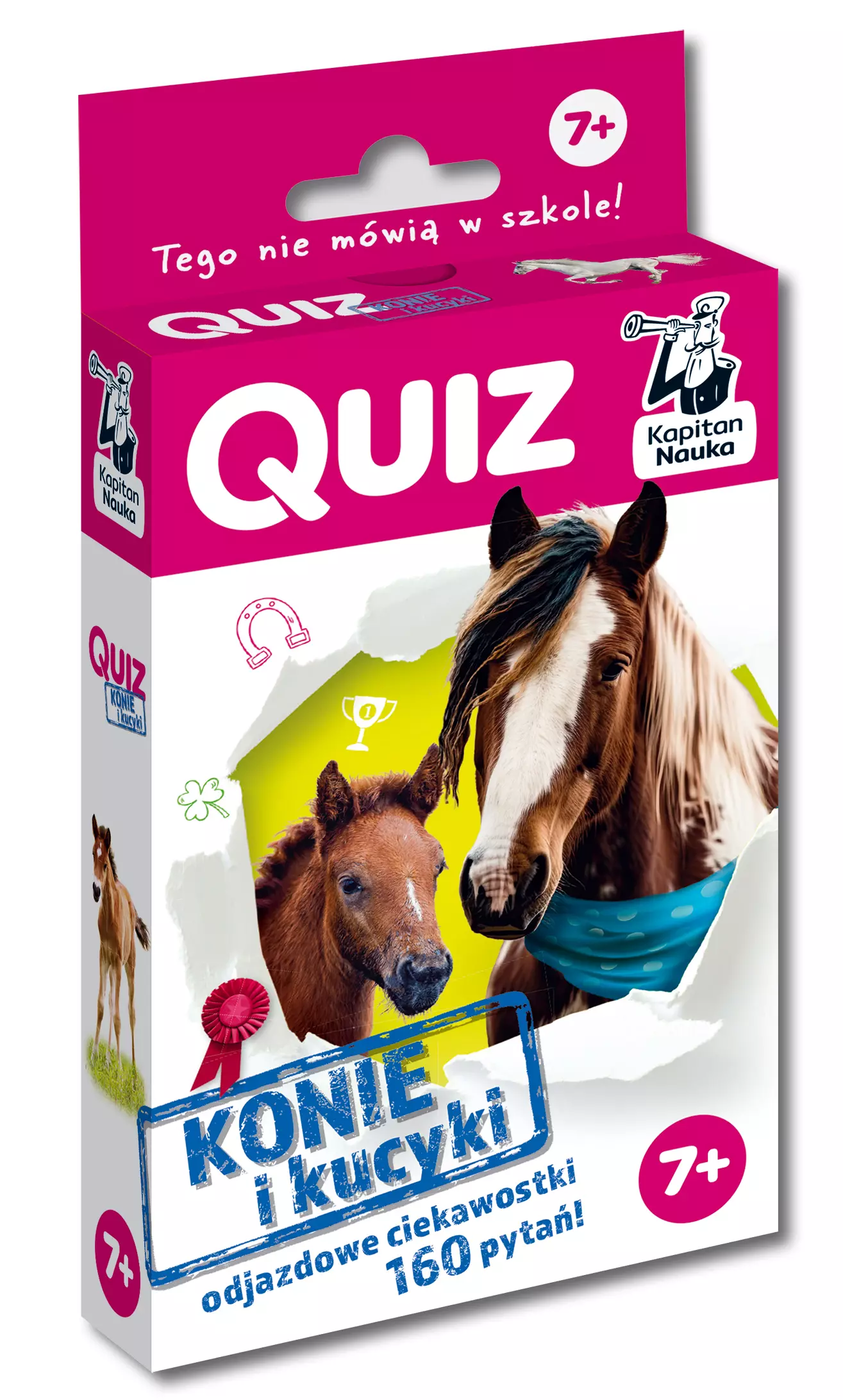 Quiz. Konie i kucyki 7+ - Książki