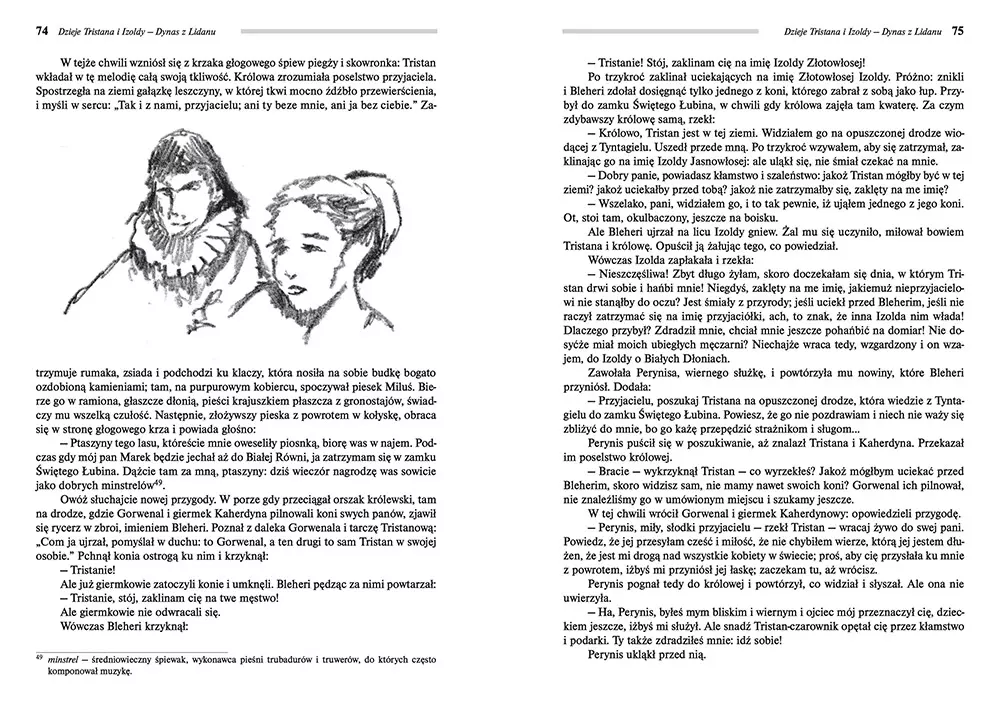 Dzieje Tristana i Izoldy (wydanie z opracowaniem i streszczeniem) - Książki