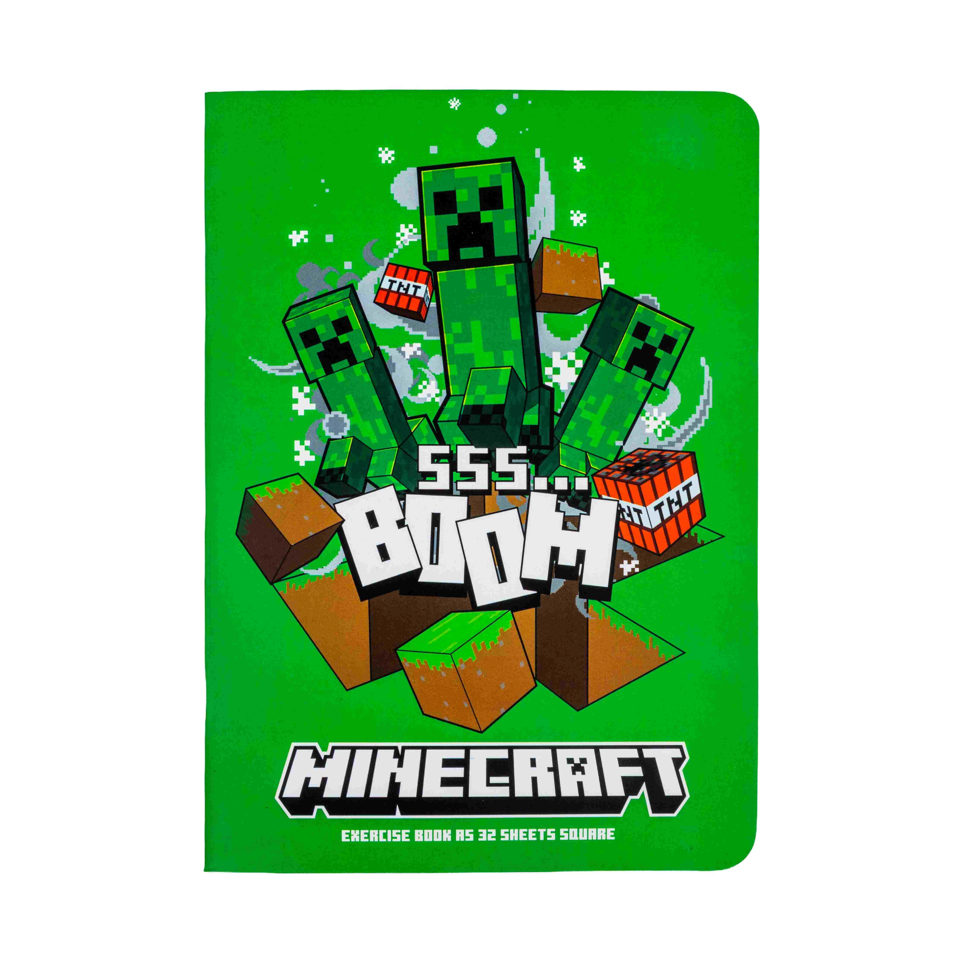 Zeszyt A4 32k. kratka Minecraft - Papiernicze i szkolne