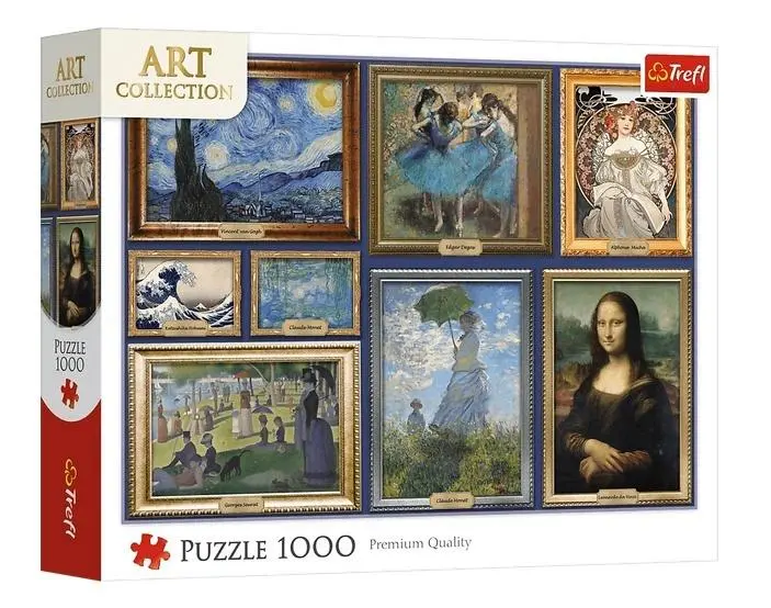Puzzle 1000 Kolekcja arcydzieł sztuki TREFL - Puzzle
