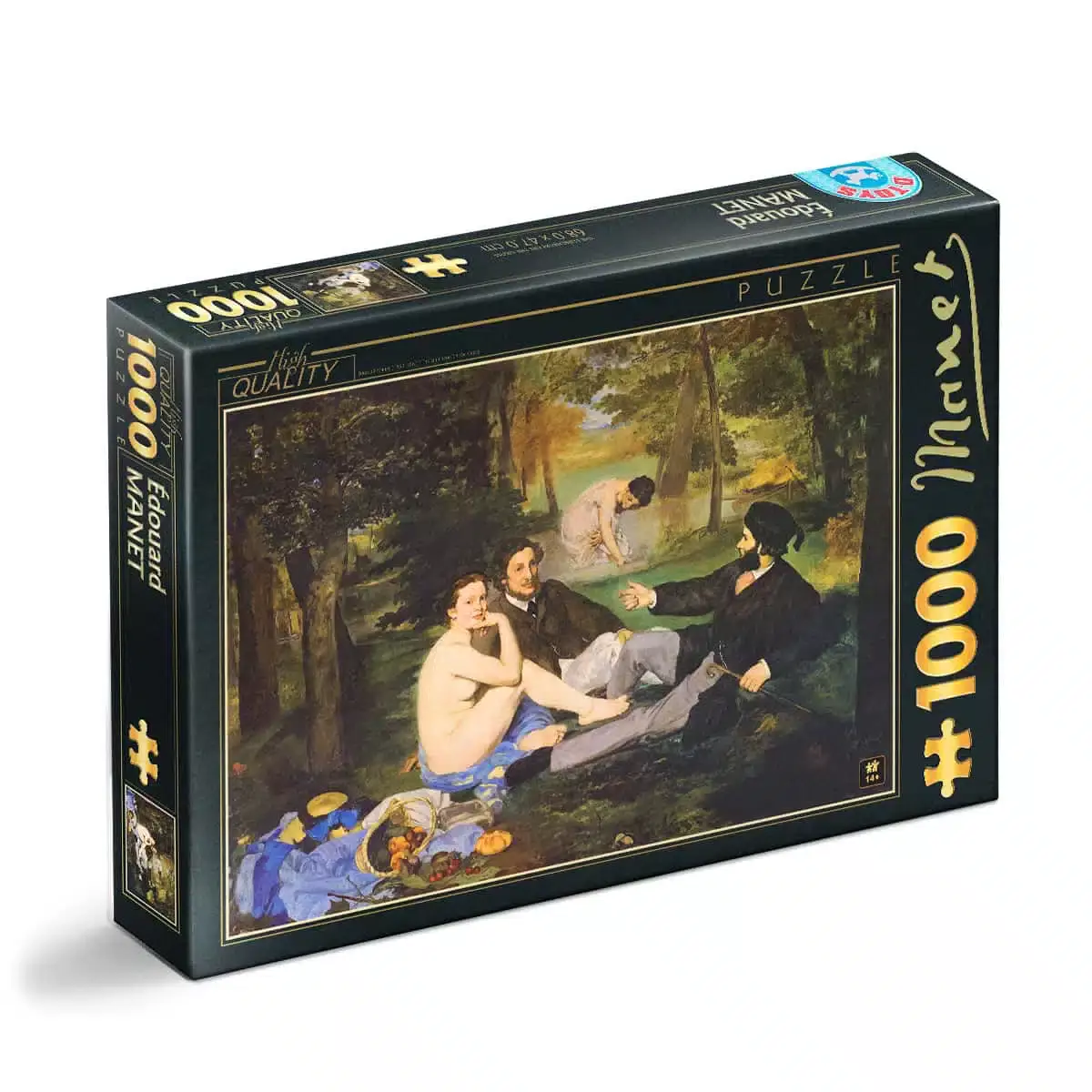 Puzzle 1000 elementów. Śniadanie na trawie, Édouard Manet