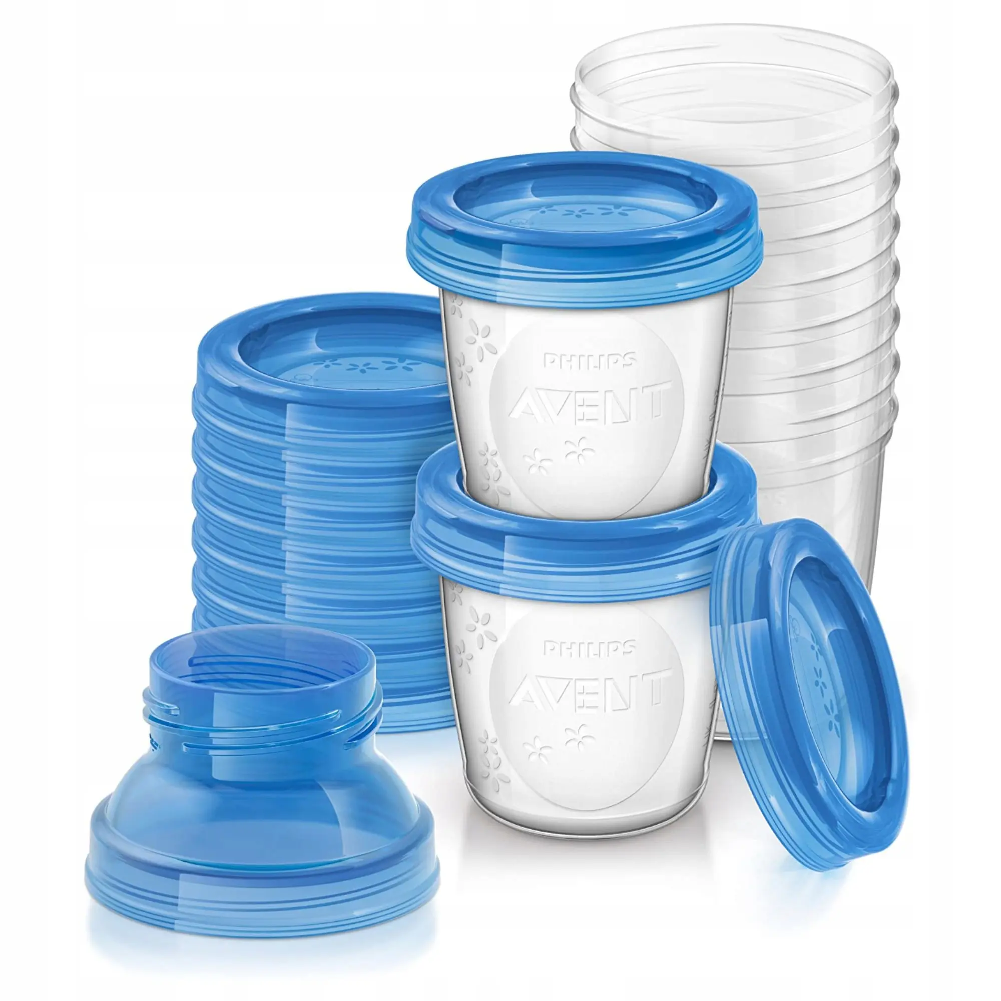 Pojemniki na pokarm Philips Avent SCF618/10 180 ml 10 sztuk - Mama i dziecko