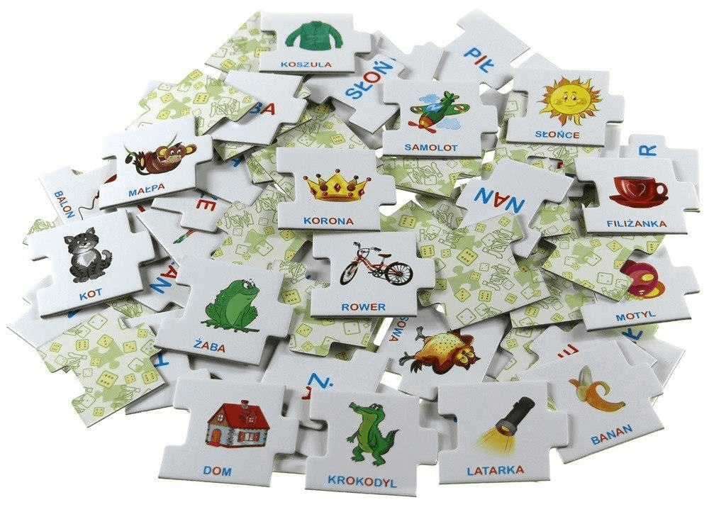 Sylaby. Układanki - Gry