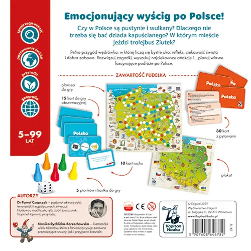 Gra edukacyjna. Polska - Gry