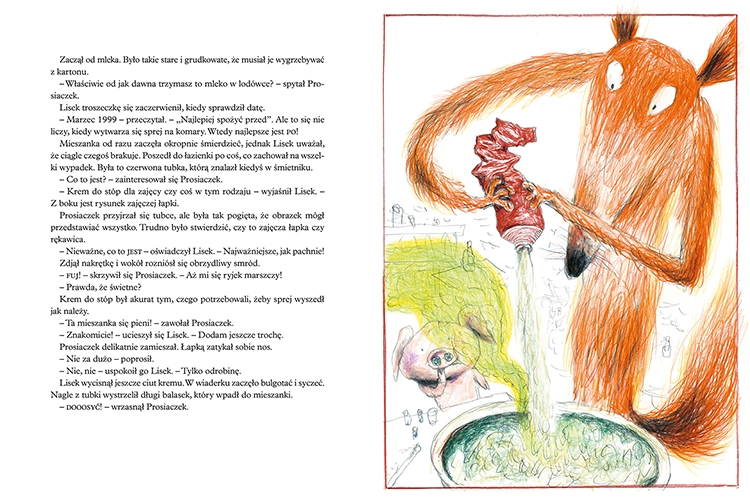 Lisek i prosiaczek. Tom 5. Sprej na komary - Książki