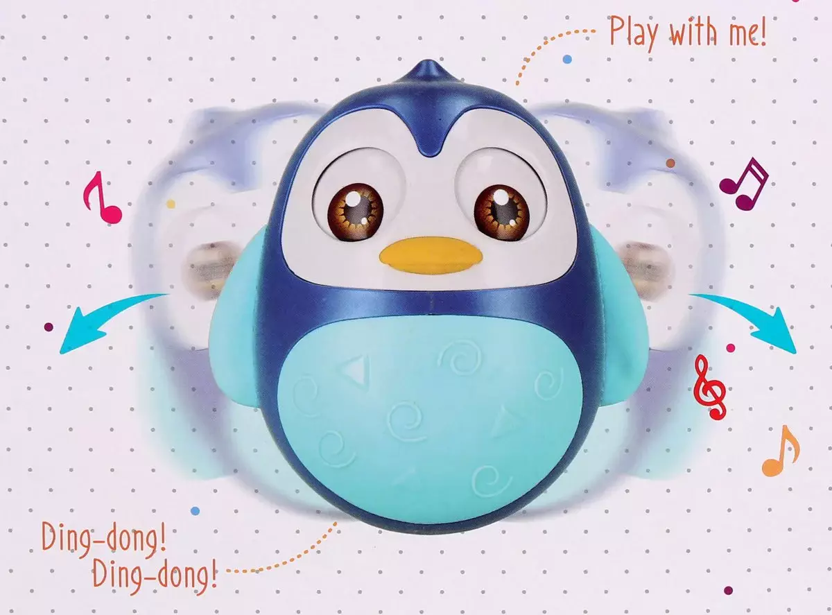 Wańka-wstańka pingwinek - Zabawki