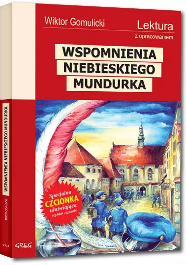 Wspomnienia niebieskiego mundurka (wydanie z opracowaniem i streszczeniem) - Książki