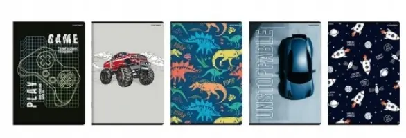 Zeszyt w kratkę A5/16 k Interdruk - Papiernicze i szkolne