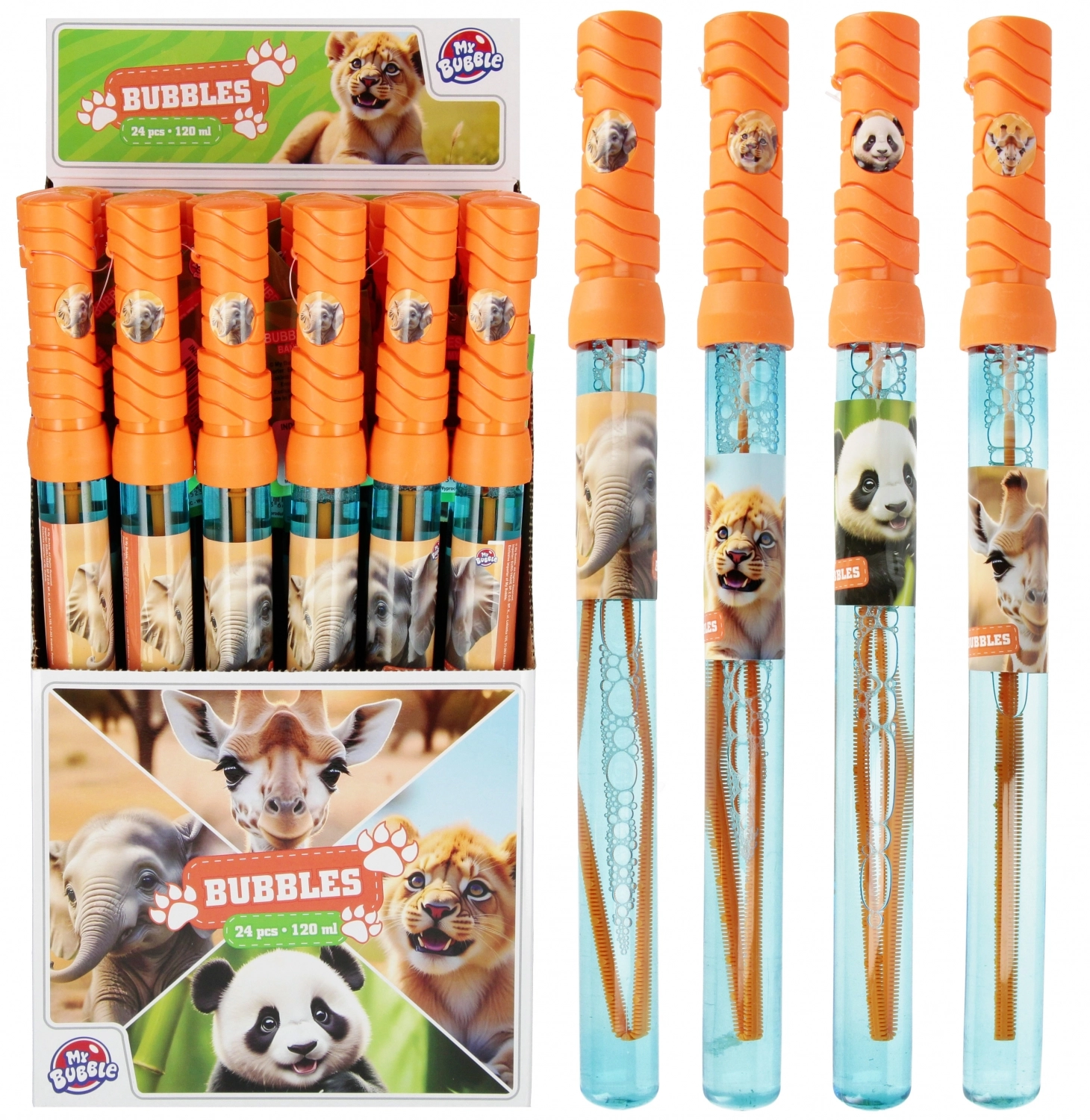 Bańki Mydlane 120 ml Miecze Cute Wild My Bubble 553623 - Zabawki