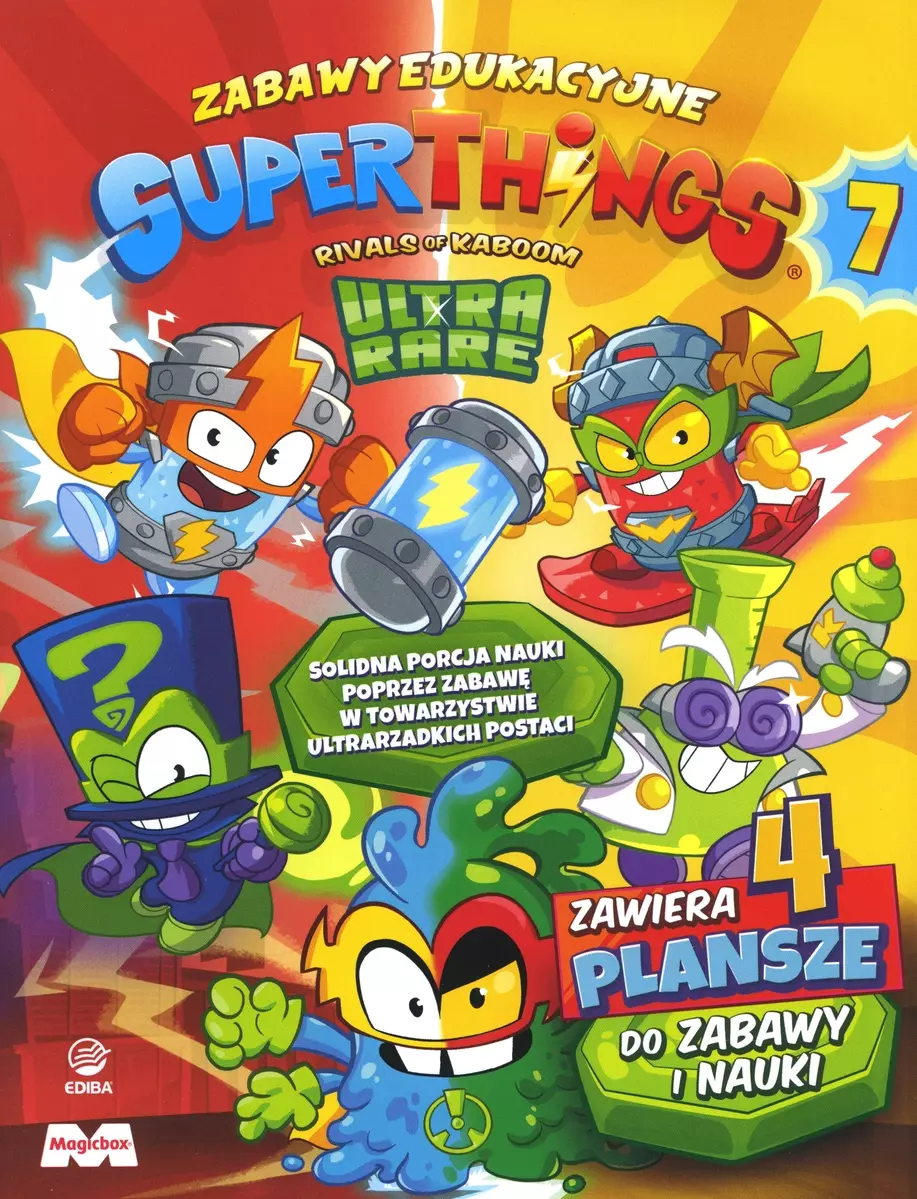 SuperThings. Zabawy edukacyjne 7 - Książki