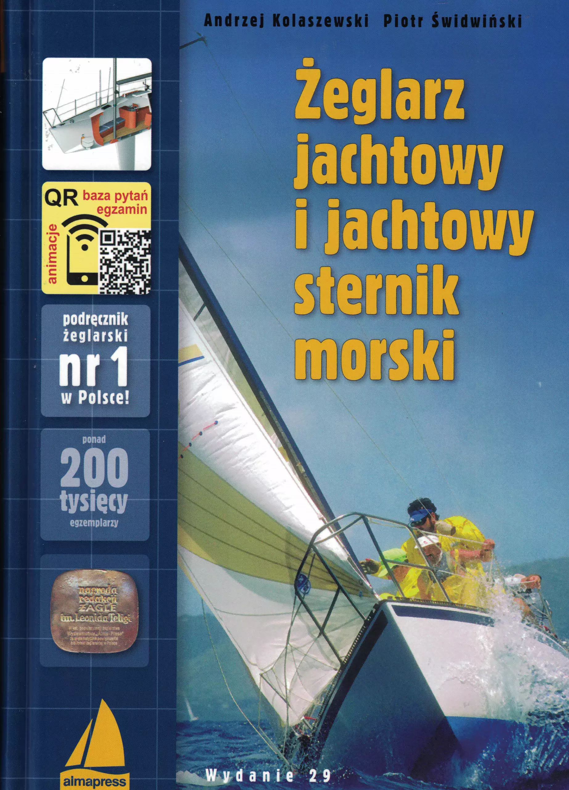 Żeglarz jachtowy i jachtowy sternik morski, wydanie 29 - Książki