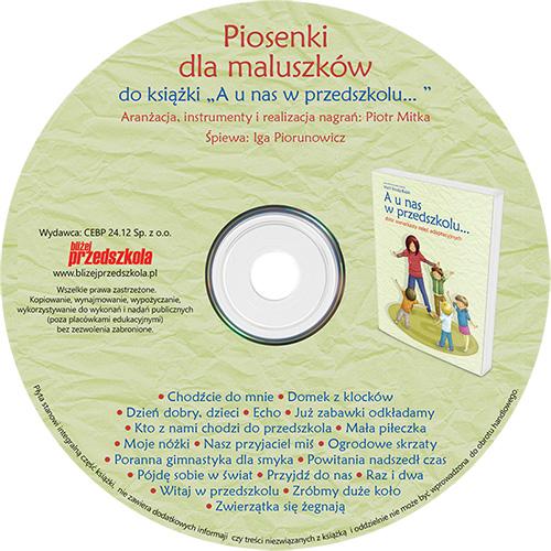 A u nas w przedszkolu CD - Książki
