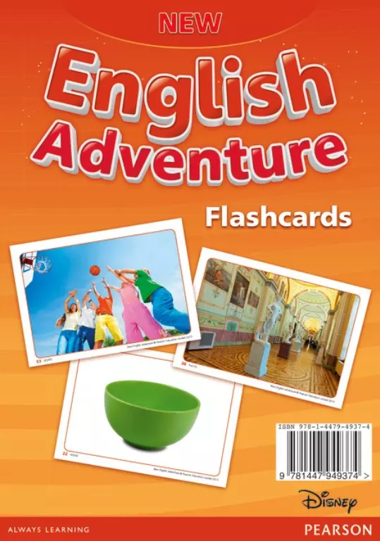 New English Adventure PL 3 Flashcards - Książki