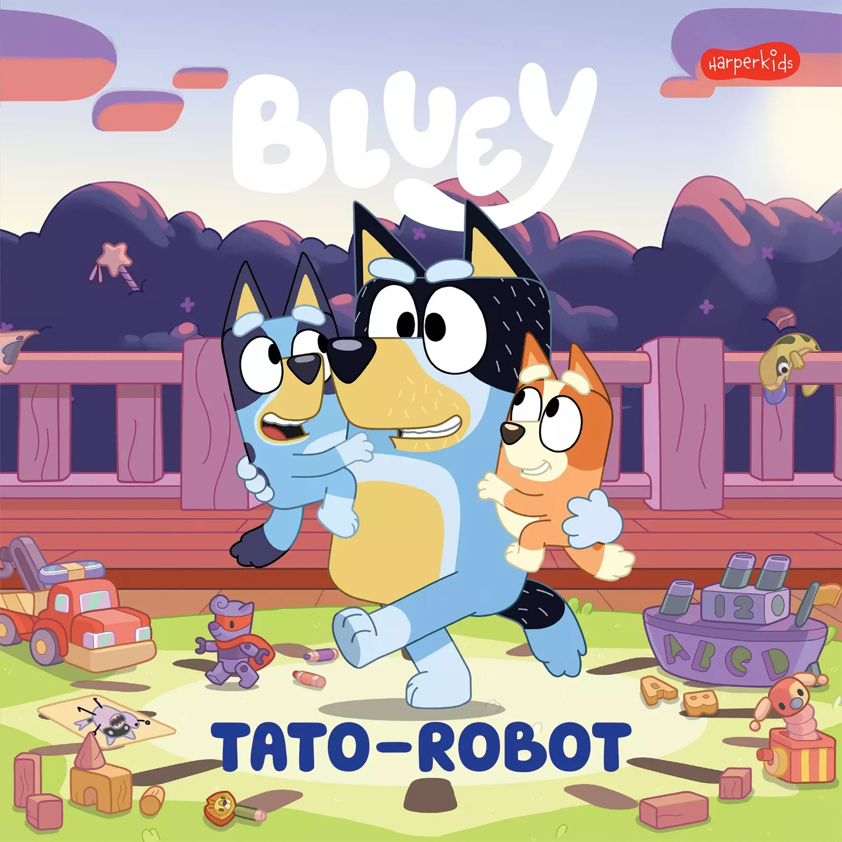 Bluey. Tato-robot. Moja czytanka - Książki
