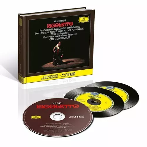 VERDI RIGOLETTO (2CD + BLU-RAY AUDIO) - Muzyka