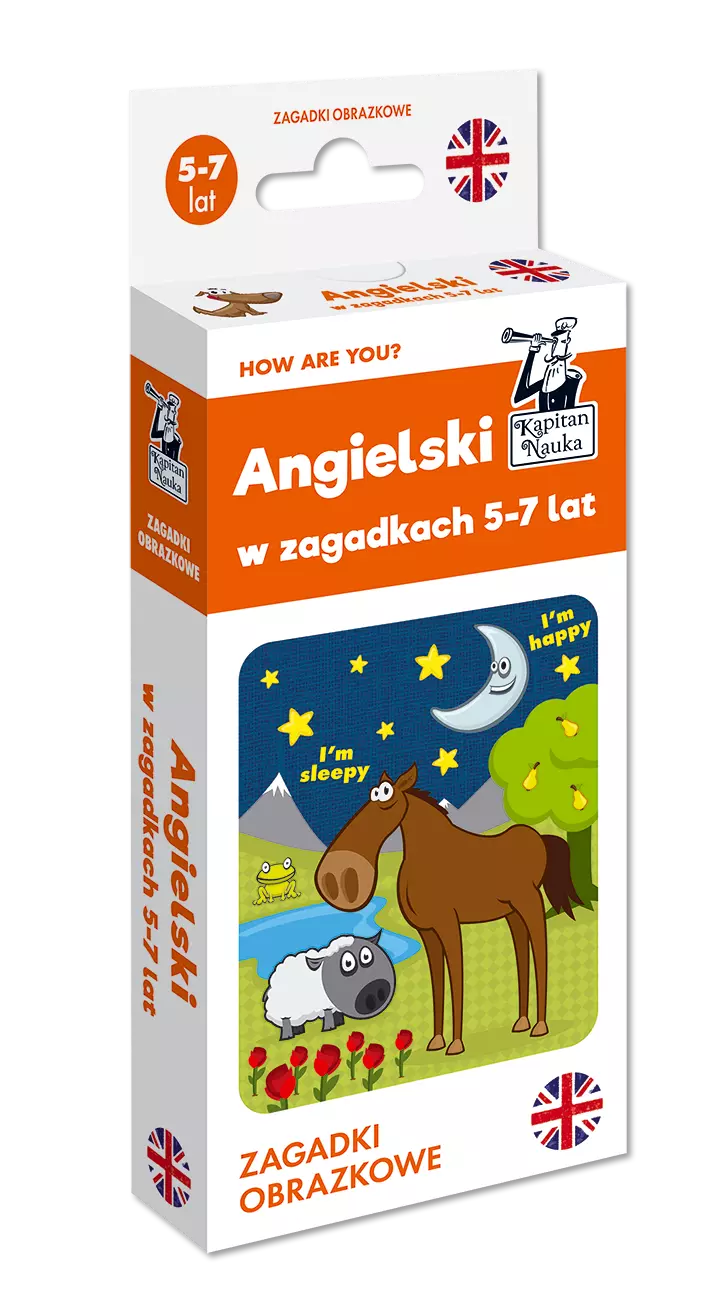 Angielski. Zagadki obrazkowe 5-7 lat - Książki