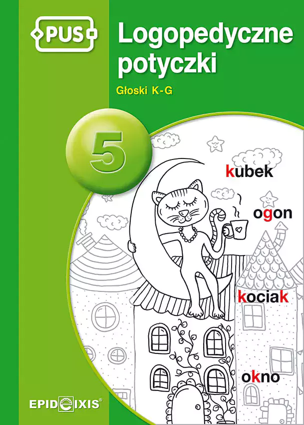Logopedyczne potyczki 5. Głoski K-G - Książki