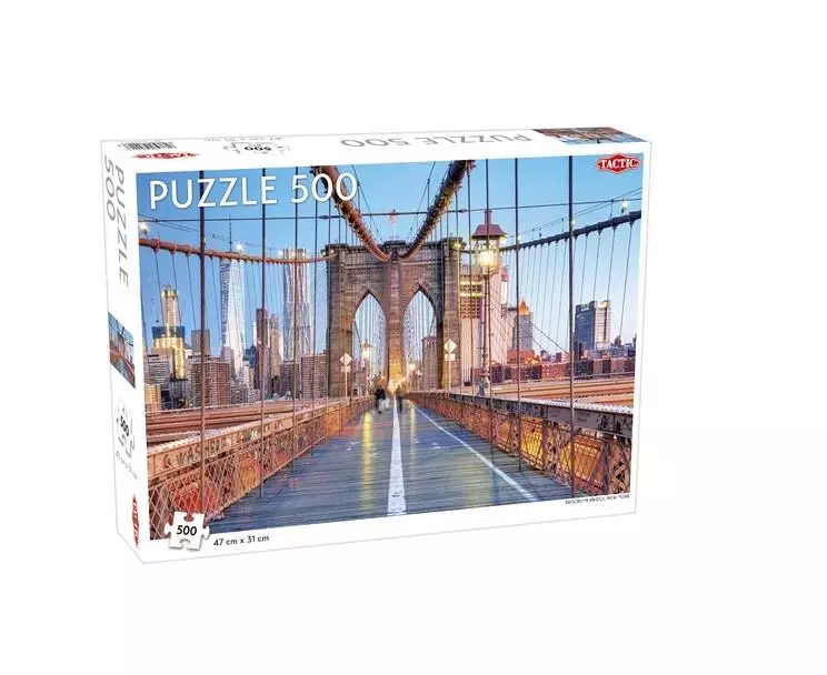 Puzzle 500 Around the World: Brooklyn Bridge
