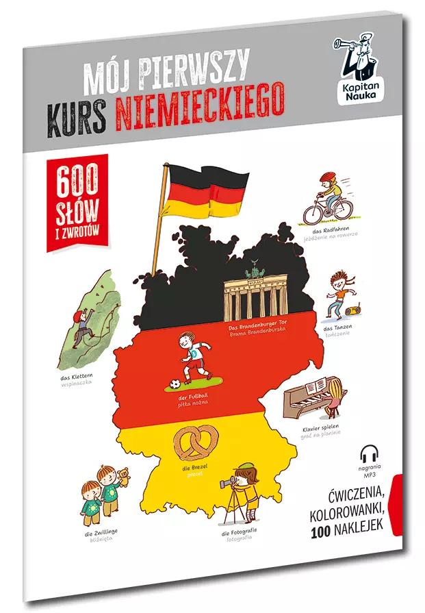 Mój pierwszy kurs niemieckiego. 600 słów i zwrotów - Książki