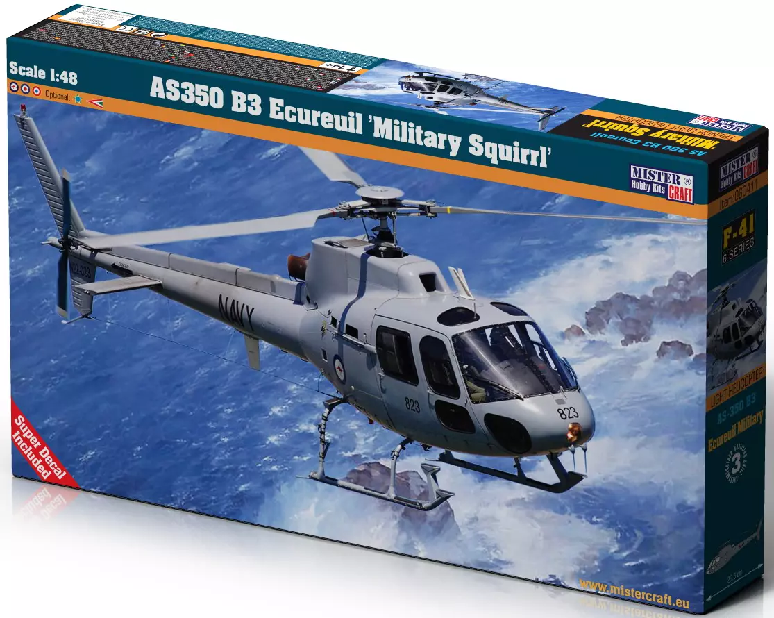 AS-350 B3 Ecureuil Military Squirrl, F-41, 1:48