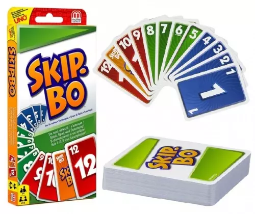 Mattel. 52370 Skip-Bo - Gry