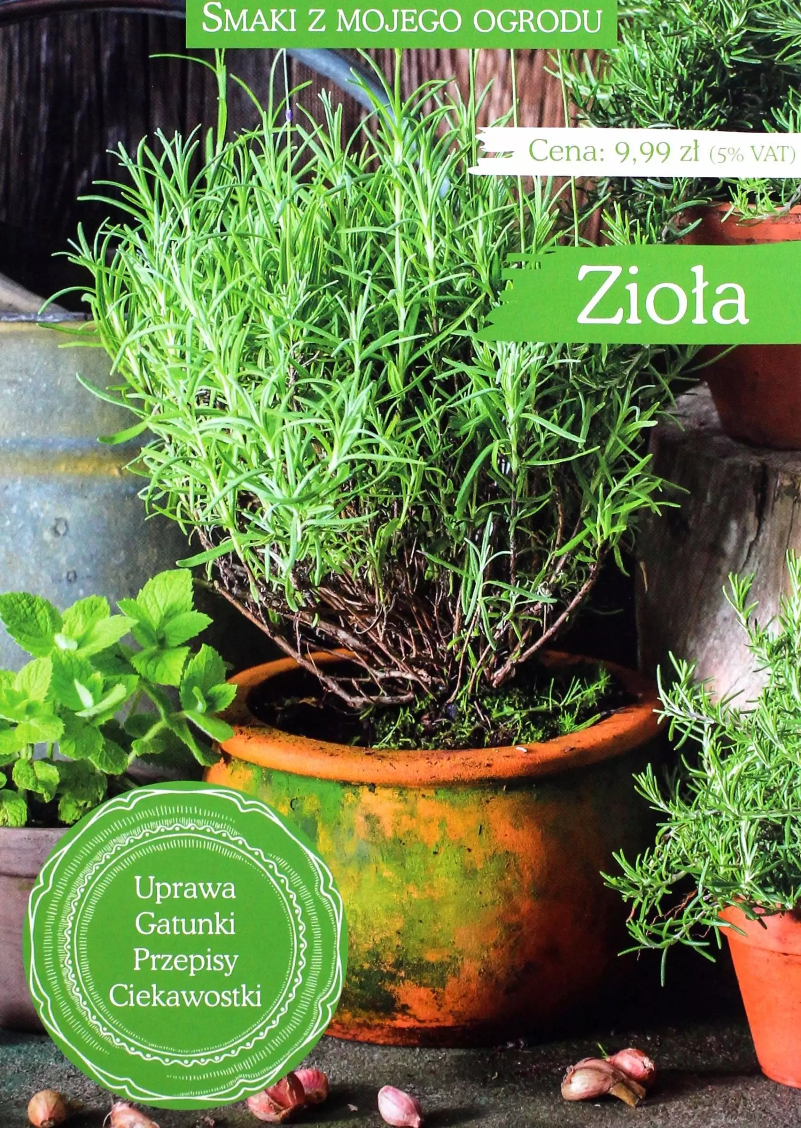 Smaki z mojego ogrodu. Zioła - Książki