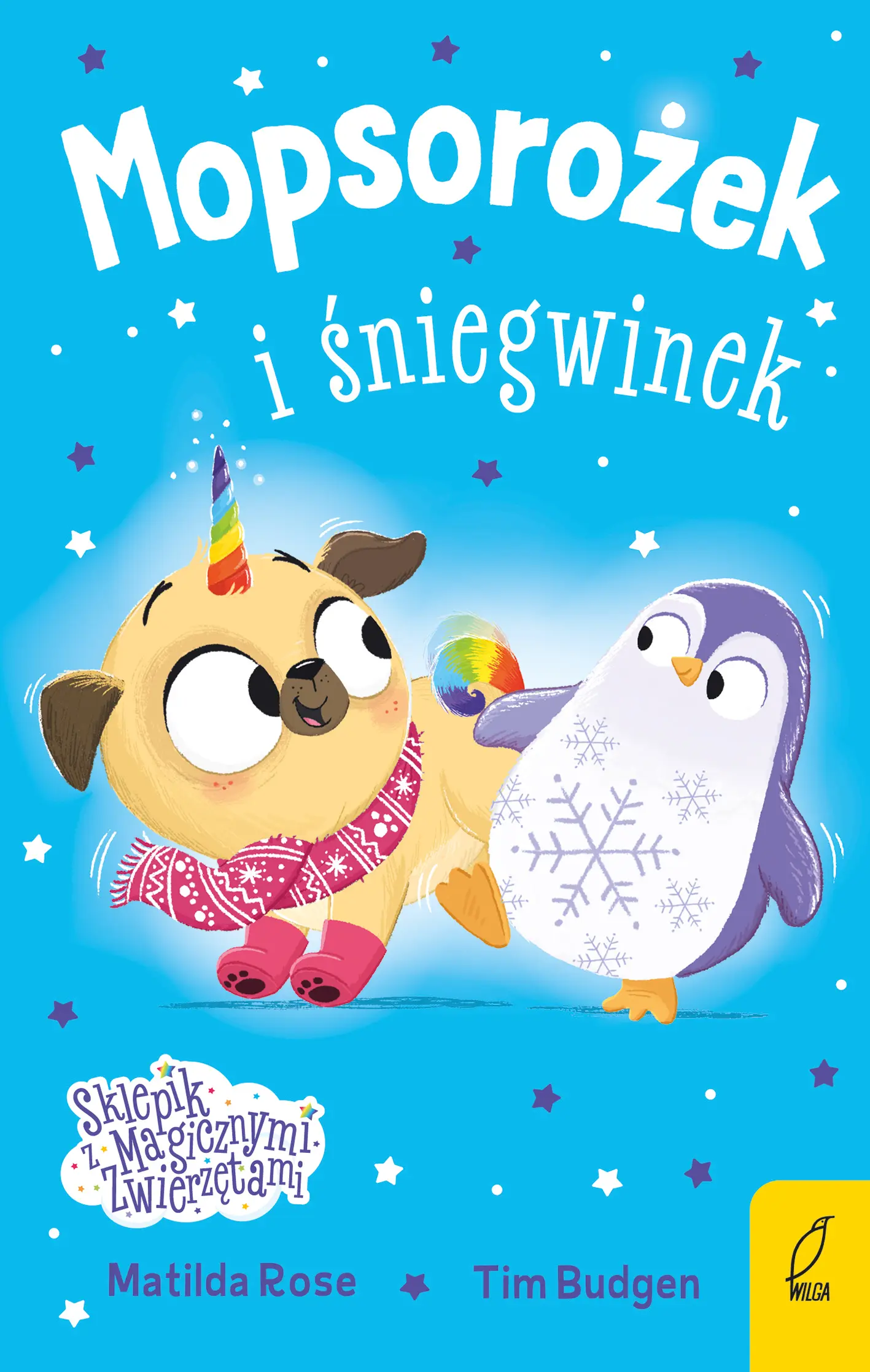 Mopsorożek i śniegwinek. Sklepik z magicznymi zwierzętami - Książki