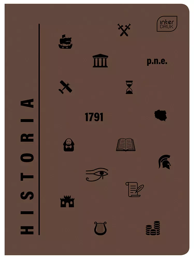 Zeszyt A5 UV Historia kratka 60 kartek - Papiernicze i szkolne
