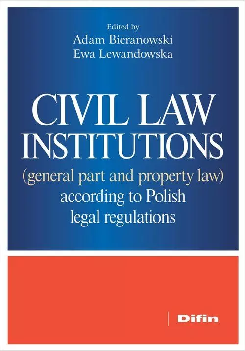 Civil law institutions - Książki