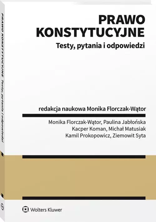 Prawo konstytucyjne. Testy pytania i odpowiedzi - Książki