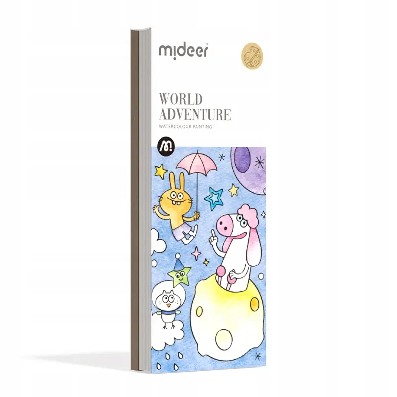 Kolorowanka akwarelowa - Światowa przygoda - Książki