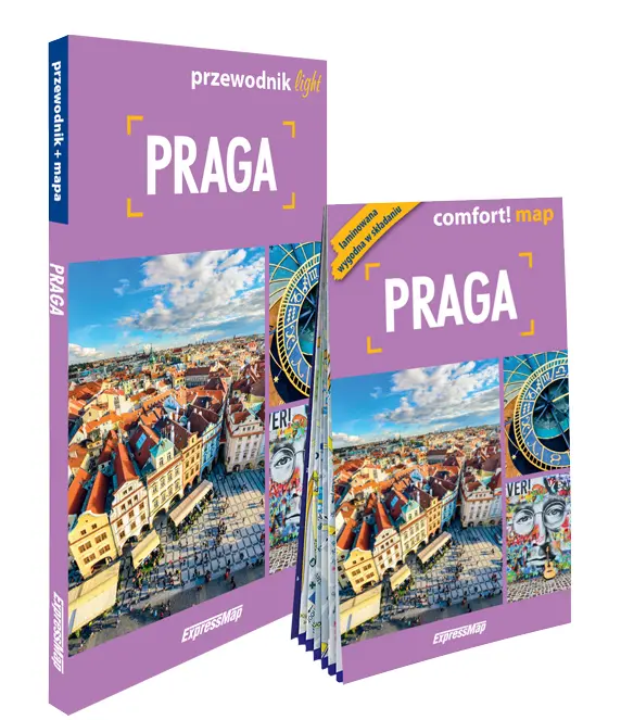 Praga light. Przewodnik + mapa - Książki