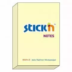Notes samoprzylepny, żółty, pastelowy - Papiernicze i szkolne
