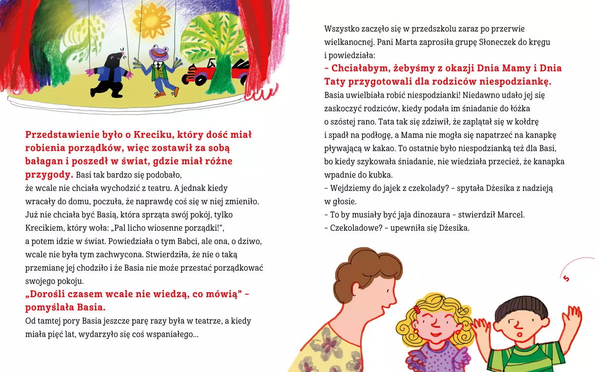 Basia i przedstawienie - Książki