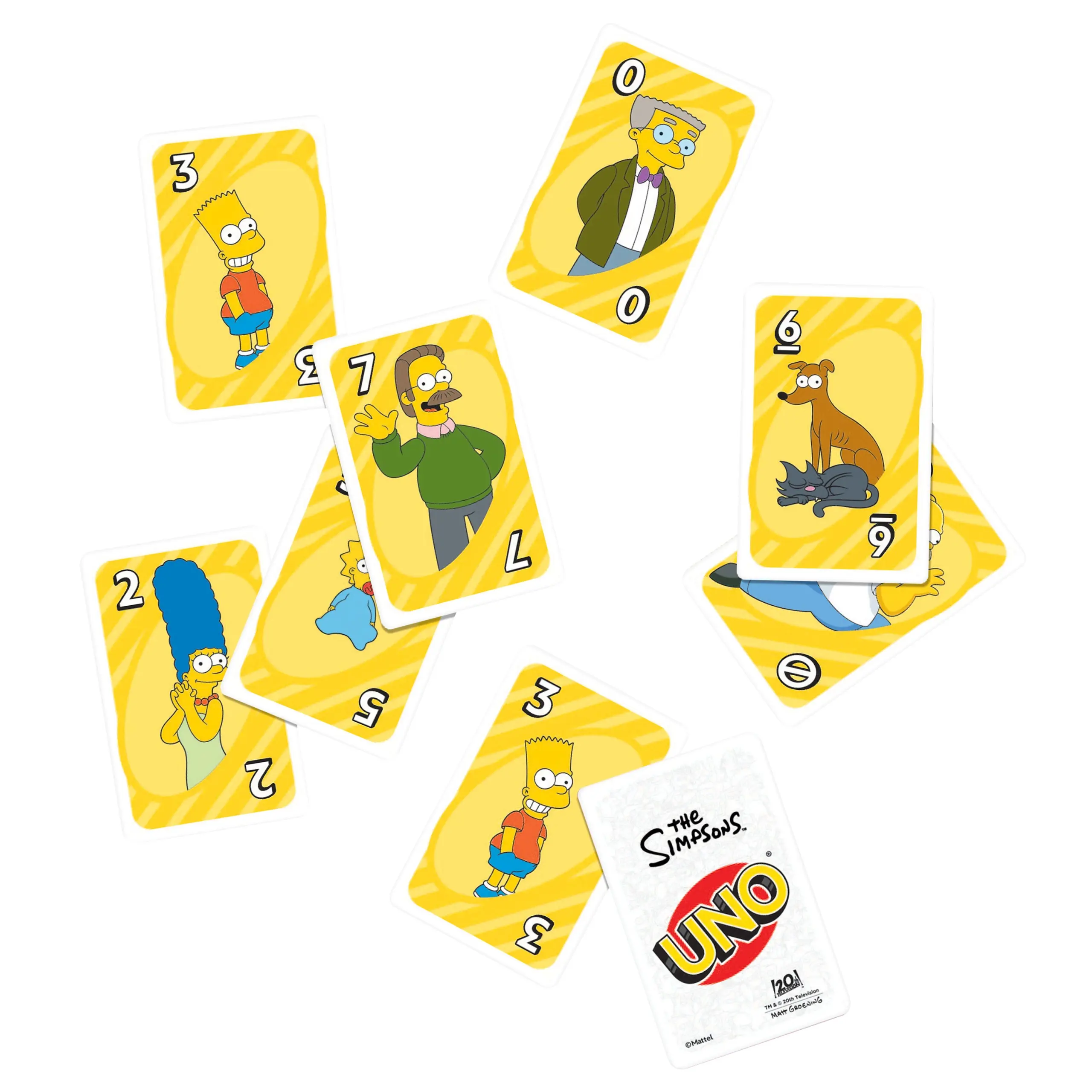 UNO Simpsonowie Gra karciana Mattel Games - Gry