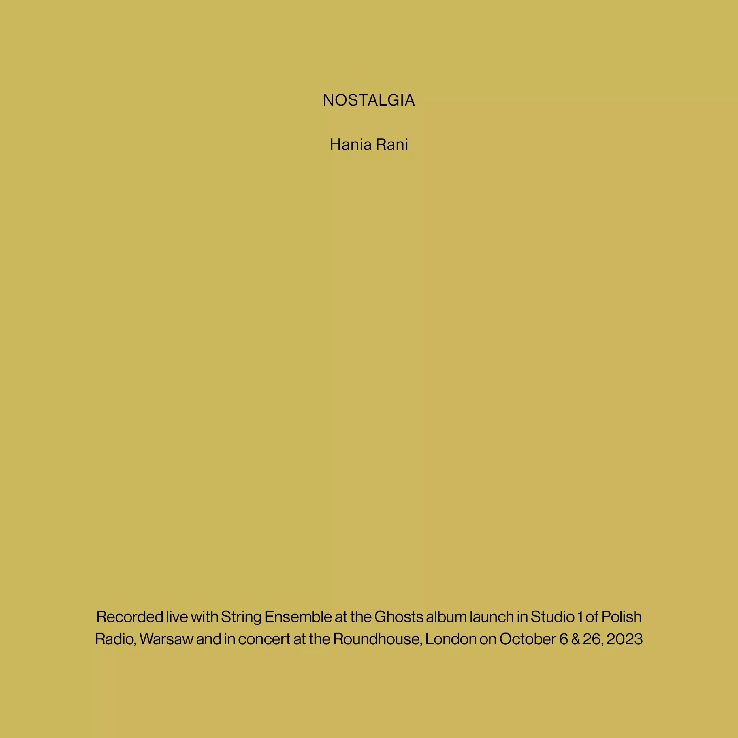 Nostalgia, CD - Muzyka