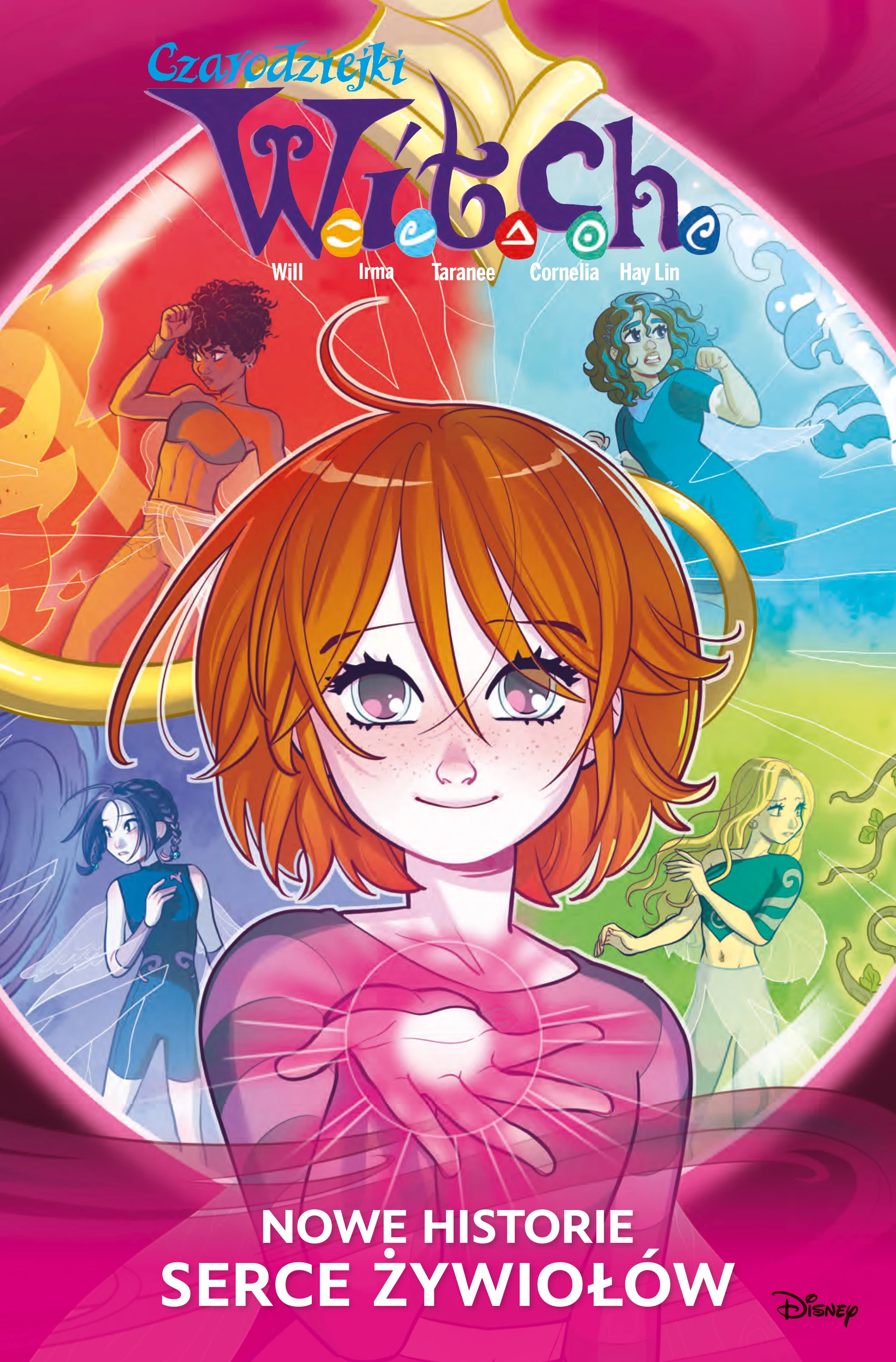 Czarodziejki W.I.T.C.H. Nowe historie. Serce żywiołów - Książki