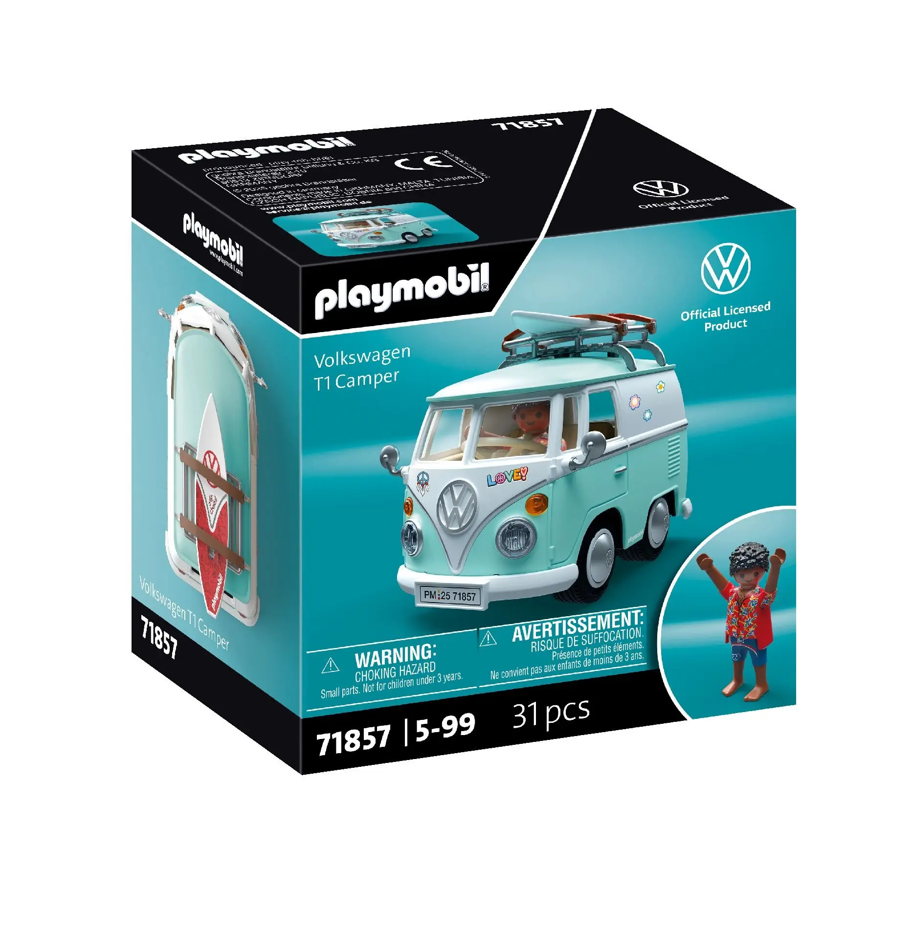 Playmobil Volkswagen T1 Camper 71857 - Zabawki