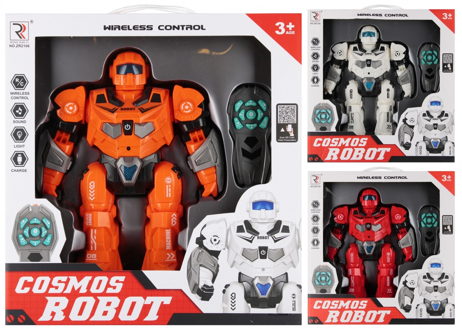 Robot Zdalnie Sterowany Mix Mega Creative 571525 - Zabawki