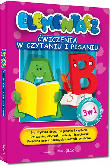Elementarz. Ćwiczenia w czytaniu i pisaniu - Książki